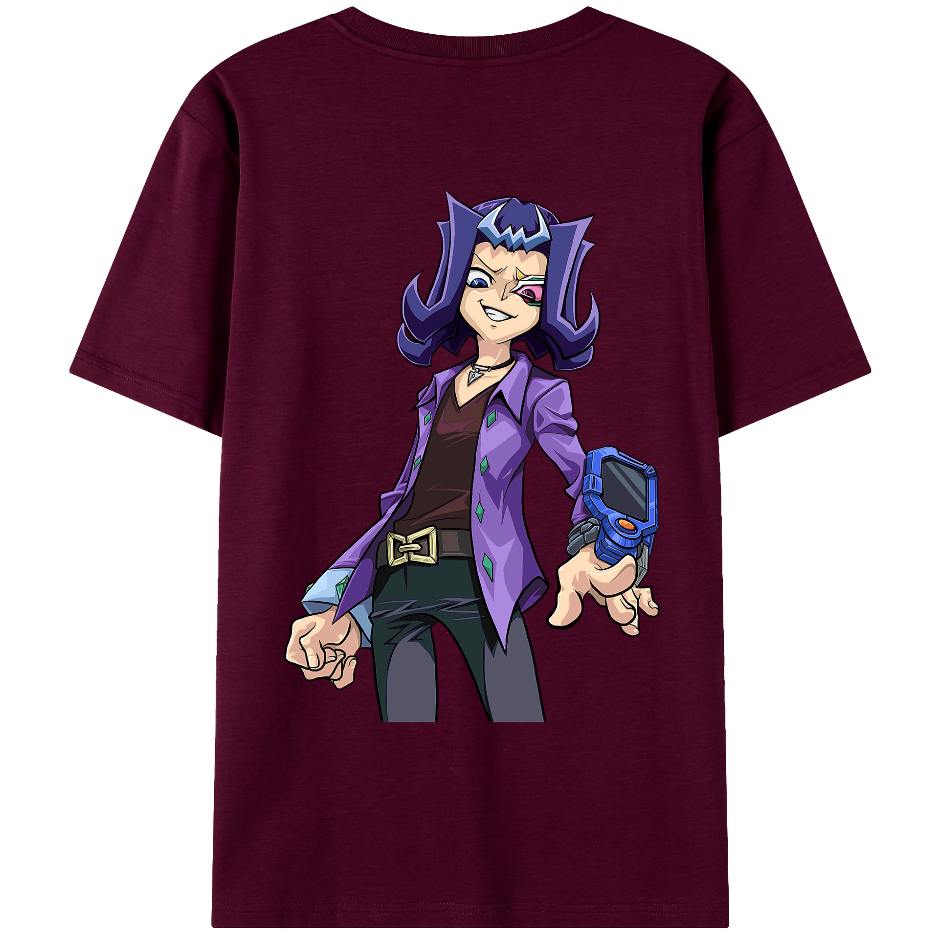 （画像用） 遊☆戯☆王 Yu-Gi-Oh! レディース半袖Tシャツ(バックプリント)